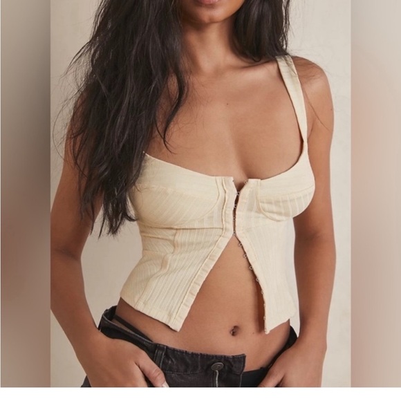 NWOT Free People Intimately Serenity top - Picture 2 of 6